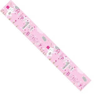 Happy 1st Birthday Giraffe Banner