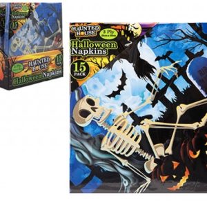 Pack of 15 Halloween Napkins (3ply)