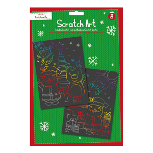 Christmas Scratch Art