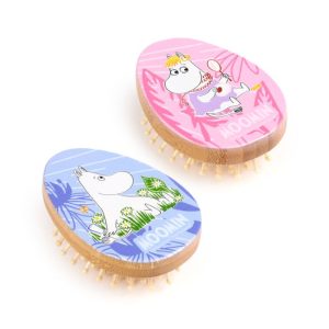Bamboo Shaped Hair Brush - Moomin Tammi