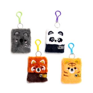 Plush A7 Notebook - Adoramals Wild