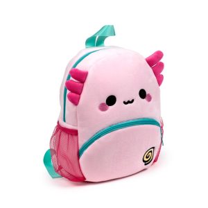 Kids School Rucksack Backpack - Adoramals Maddie the Axolotl